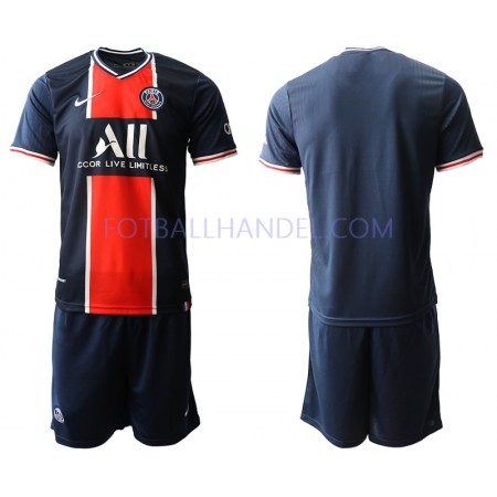 Barn Fotballdrakter Paris Saint-Germain Hjemme 2020-21 Kortermet